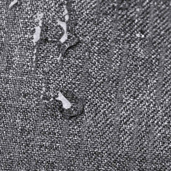 Detalle tejido con agua