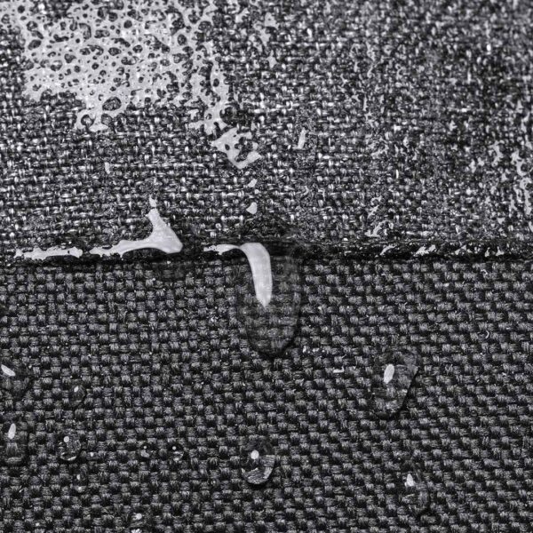 Foto detalle material repele el agua