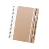 Bloc de notas blanco con boli 2 en 1