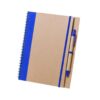 Libreta con boli 2 en 1 azul