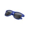 Gafas de sol azules plegadas