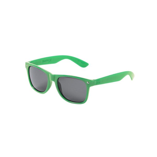 Gafas de sol verdes UV400 en RPET