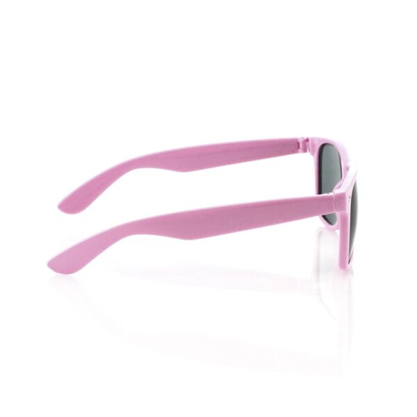 Foto detalle superficie de marcaje gafas
