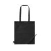 Bolsa plegable de color negro