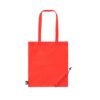Bolsa plegable en color rojo