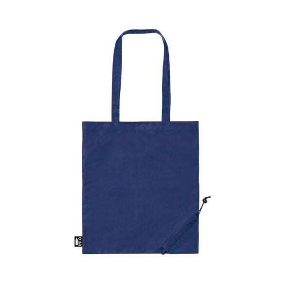 Bolsa plegable azul marino