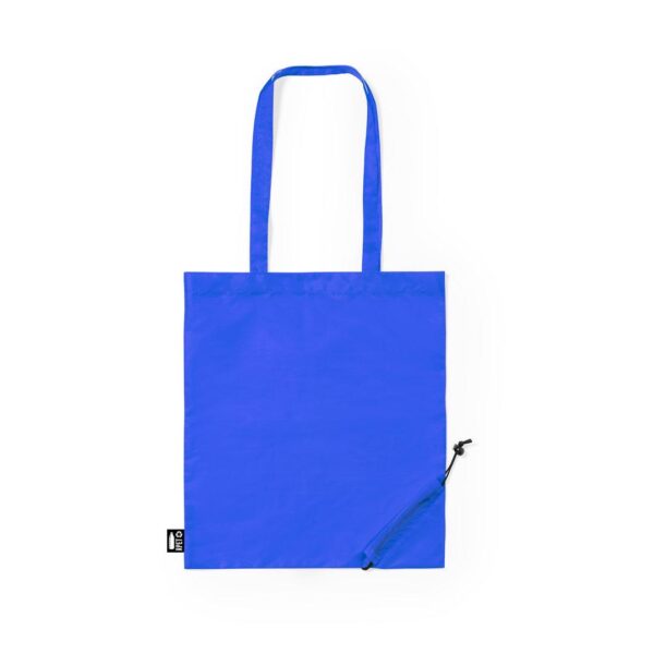 Bolsa plegable azul
