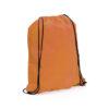 Bolsa de cuerdas naranja en poliéster 210T