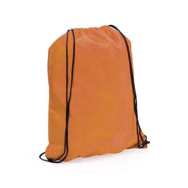 Bolsa de cuerdas naranja en poliéster 210T