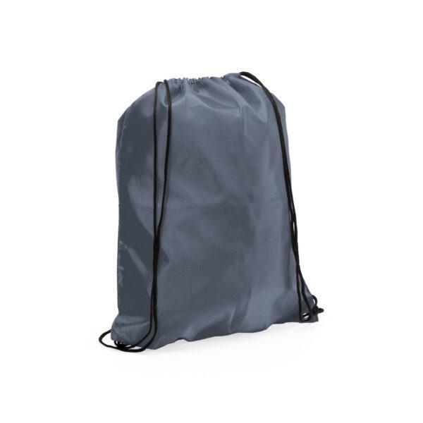 Mochila saco de poliéster 210T gris