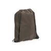 Mochila de cuerdas marrón tipo saco