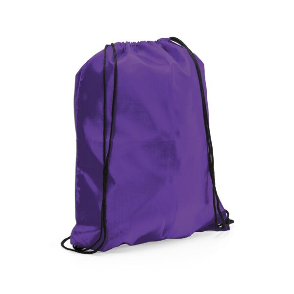 Mochila de cuerdas morada