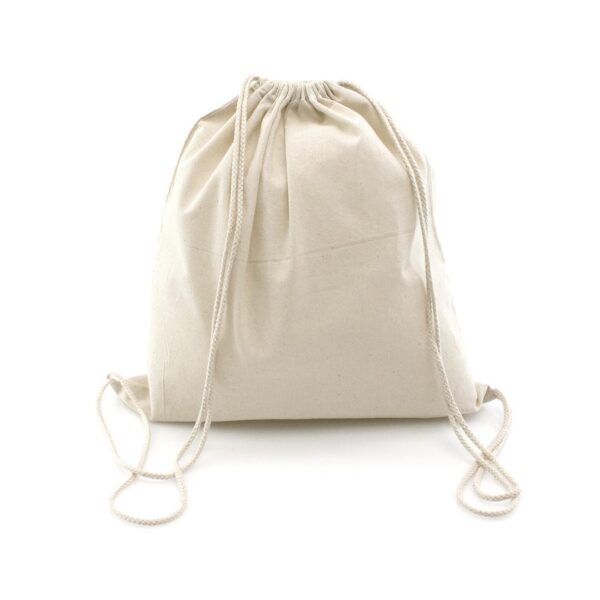 Mochila tipo saco en algodón