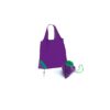 Bolsa plegable poliéster diseño fruta uva