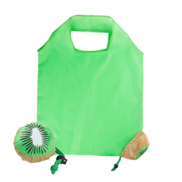 Bolsa plegable poliéster diseño fruta kiwi