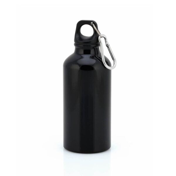 bidón de aluminio negro