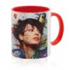 Foto detalle taza sublimada