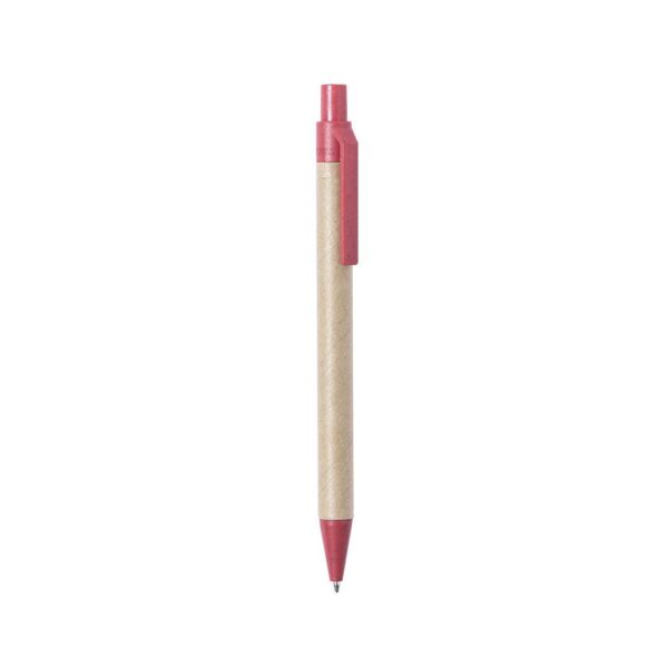 Bolígrafo rojo ecologico