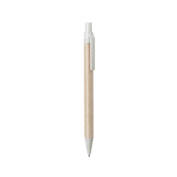 Bolígrafo blanco de cartón