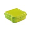 Fiambrera para sandwich personalizada reutilizable de color verde