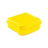 Fiambrera amarilla para sandwich personalizada reutilizable