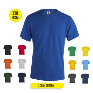 Camiseta de adulto unisex en manga corta 150 g/m2