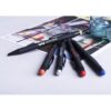 Foto detalle surtido de colores con ejemplos de marcaje