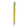Bolígrafo amarillo personalizable