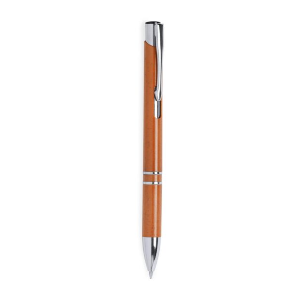 Elegante bolígrafo naranja