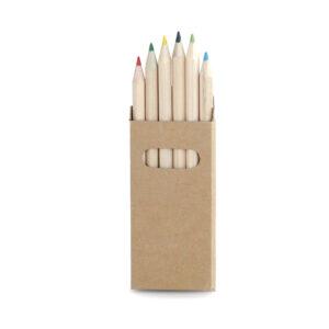 Set de 6 lápices de madera