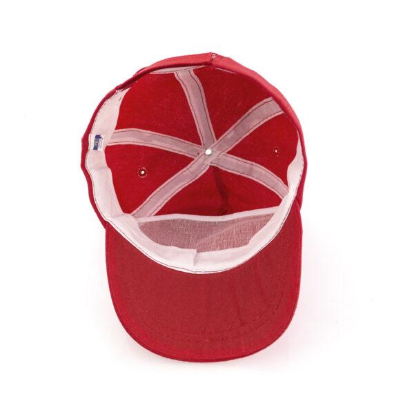 Detalle interior gorra infantil
