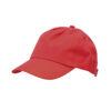 Gorra algodón niños roja