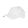 Gorra adulto de algodón blanca
