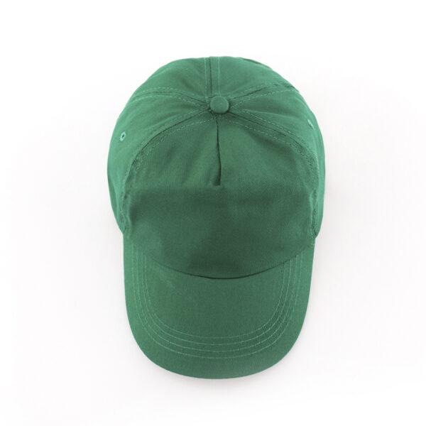 Visualización superior gorra