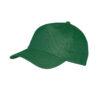 Gorra de algodón personalizable verde