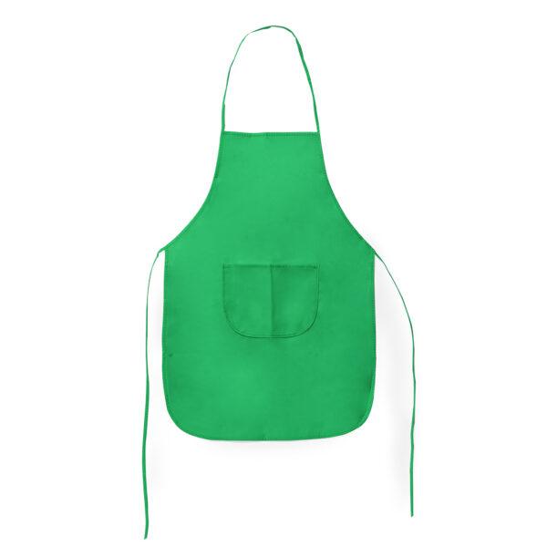 Delantal de cocina en non-woven verde