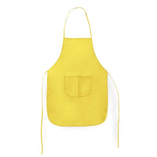 Delantal de cocina en non-woven amarillo