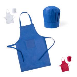 Set delantal y gorro cocinero infantil