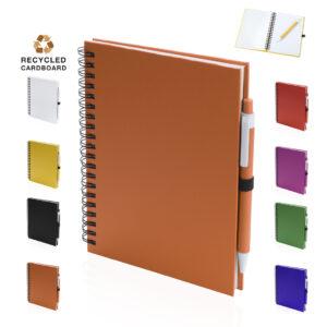 Libreta con bolígrafo 2 en 1