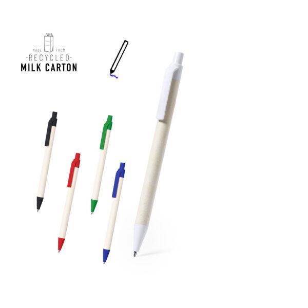 Bolígrafo ecológico de cartón reciclado