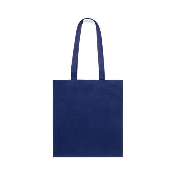 Bolsa azul marino en algodón 180 gramos