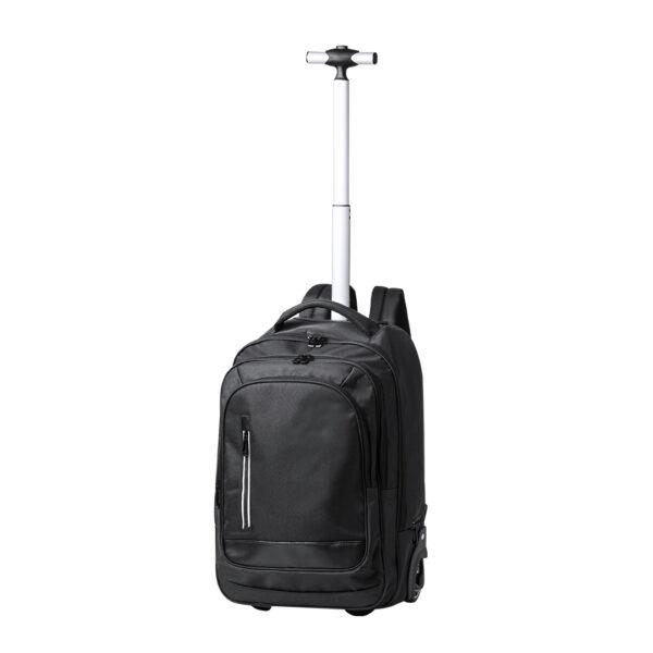 Mochila trolley con 2 ruedas en poliéster 300D
