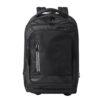 Mochila trolley negra con 2 ruedas en poliéster 300D