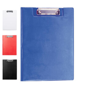 Carpeta con pinza sujeta papeles