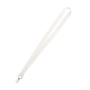 Lanyard de algodón con mosquetón metálico