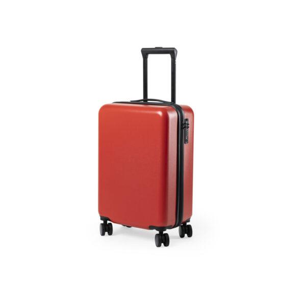 Trolley rojo resistente a los golpes