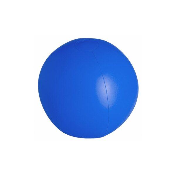 Balón de playa monocolor en PVC azul