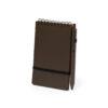 Set de libreta y bolígrafo de fibra de café