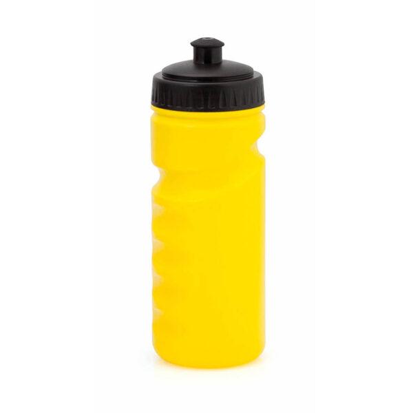 Botella amarilla personalizable