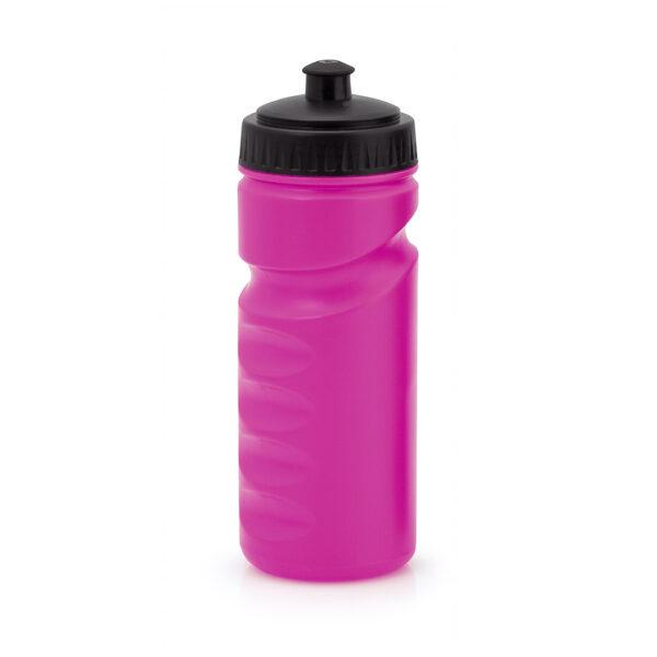 Bidón ergonómico personalizado barato fucsia